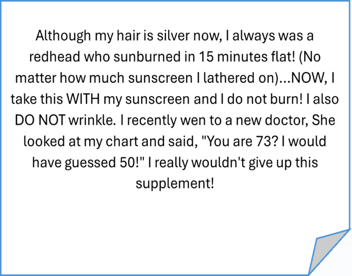 Collection of customer testimonials for Polypodium leucotomos supplements showing their effectiveness as a natural sun protection alternative. Reviews highlight benefits for both light and dark skin tones, including prevention of sunburn without traditional sunscreen, improvement in hyperpigmentation and melasma, enhanced skin texture, and strengthened natural UV defenses. These testimonials demonstrate how this botanical extract works synergistically with melanin in Black skin to provide comprehensive photoprotection while addressing common concerns like uneven pigmentation.